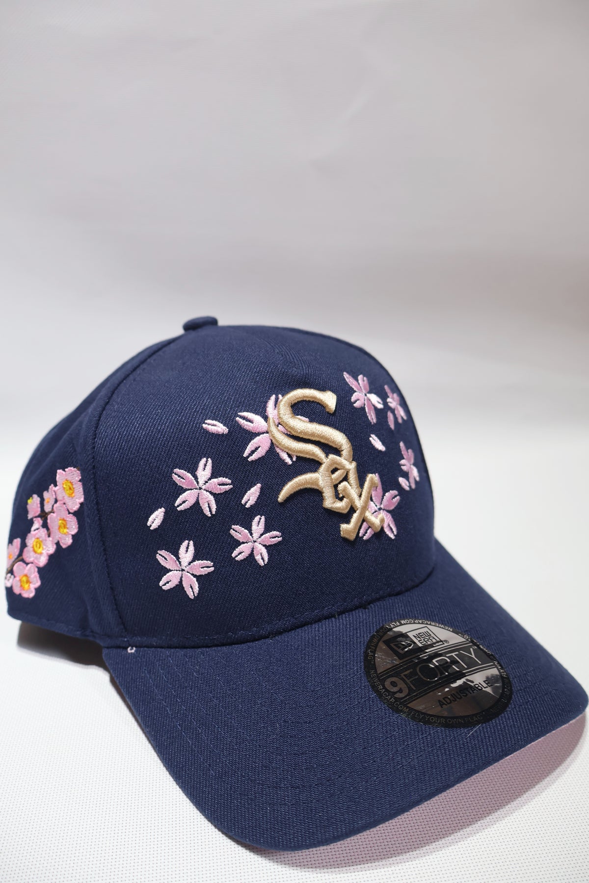 SOX FLORAL NAVY A FRAME HAT