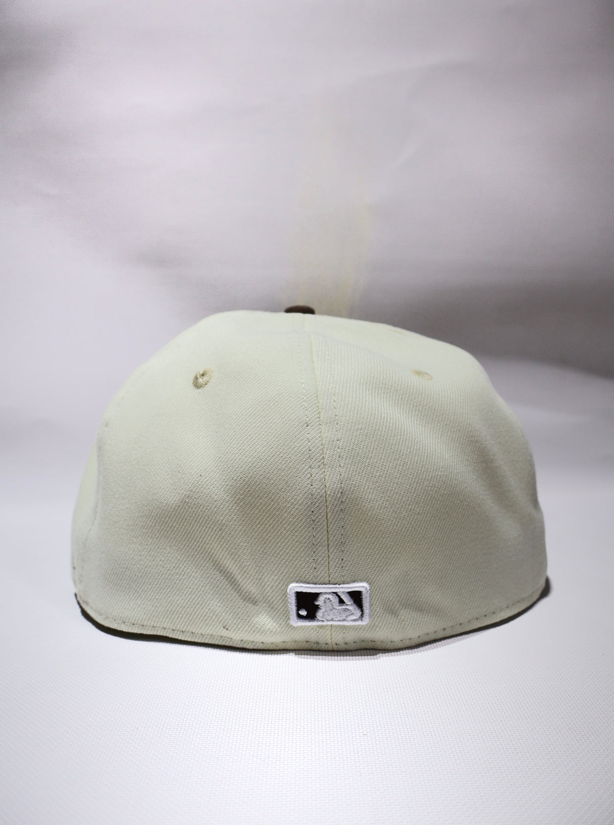 LA TWO TONE BROWN FITTED HAT
