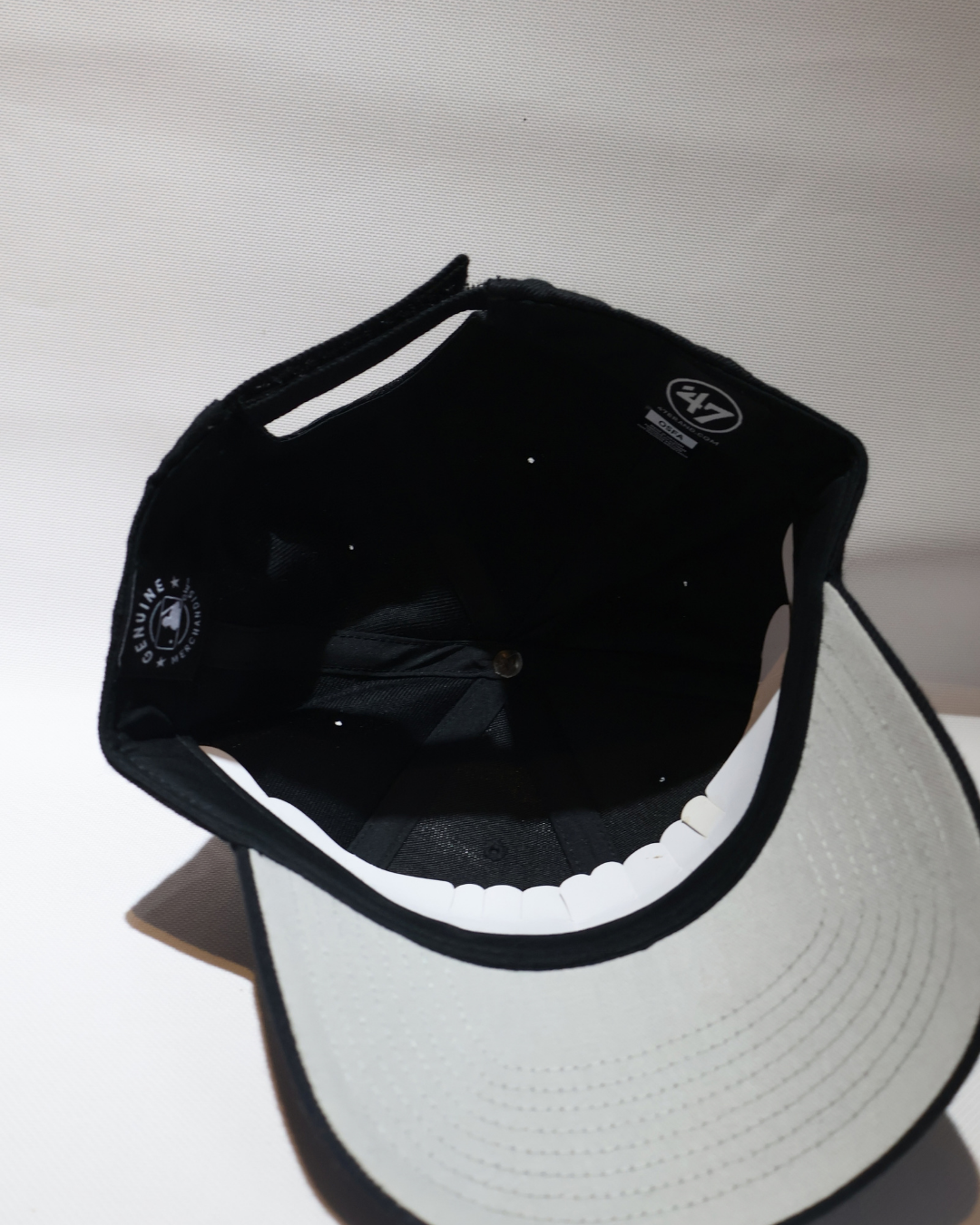 NY TRIPLE BLACK STRUCTURED 47 HAT