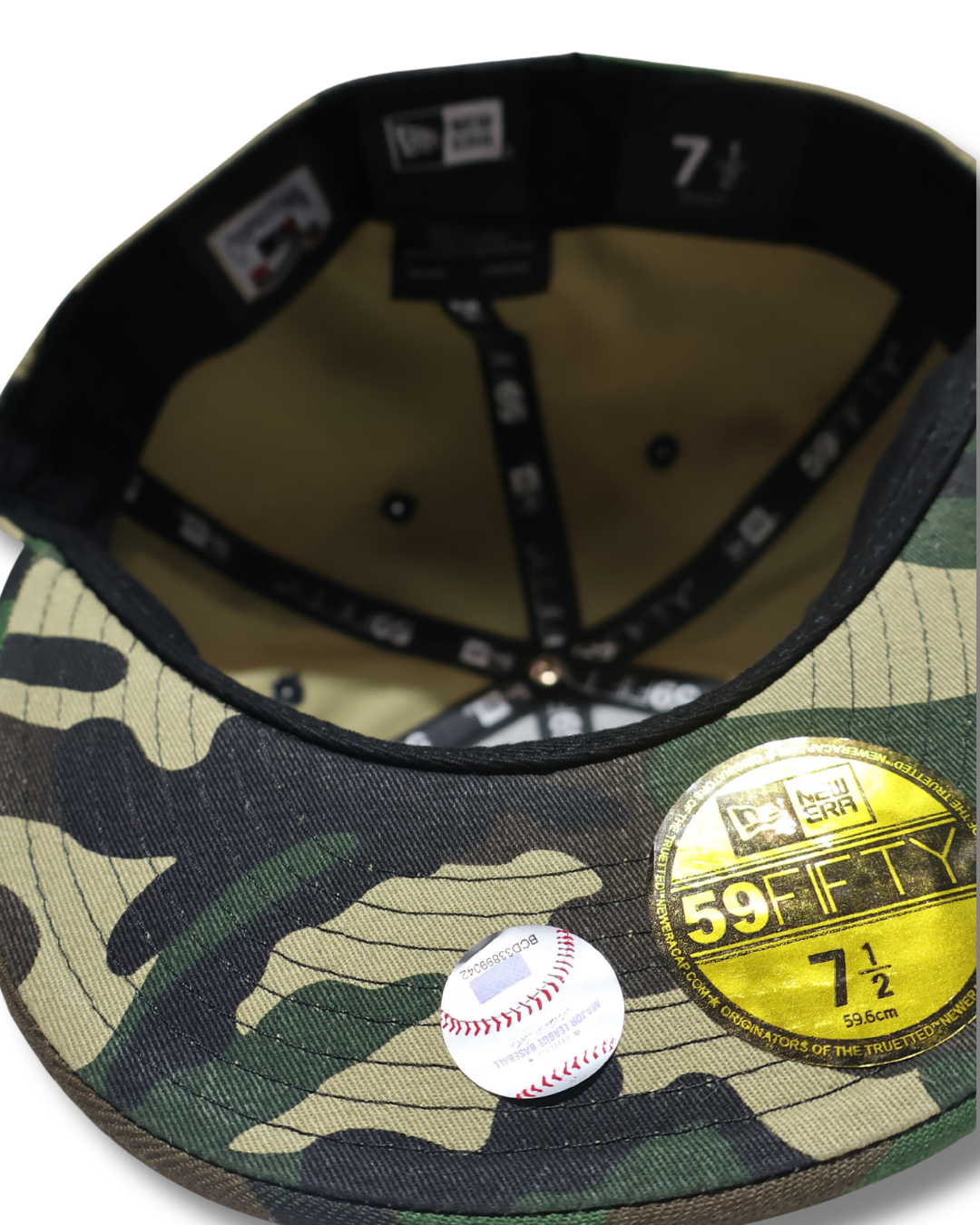 NY PLAIN CAMOU FITTED HAT