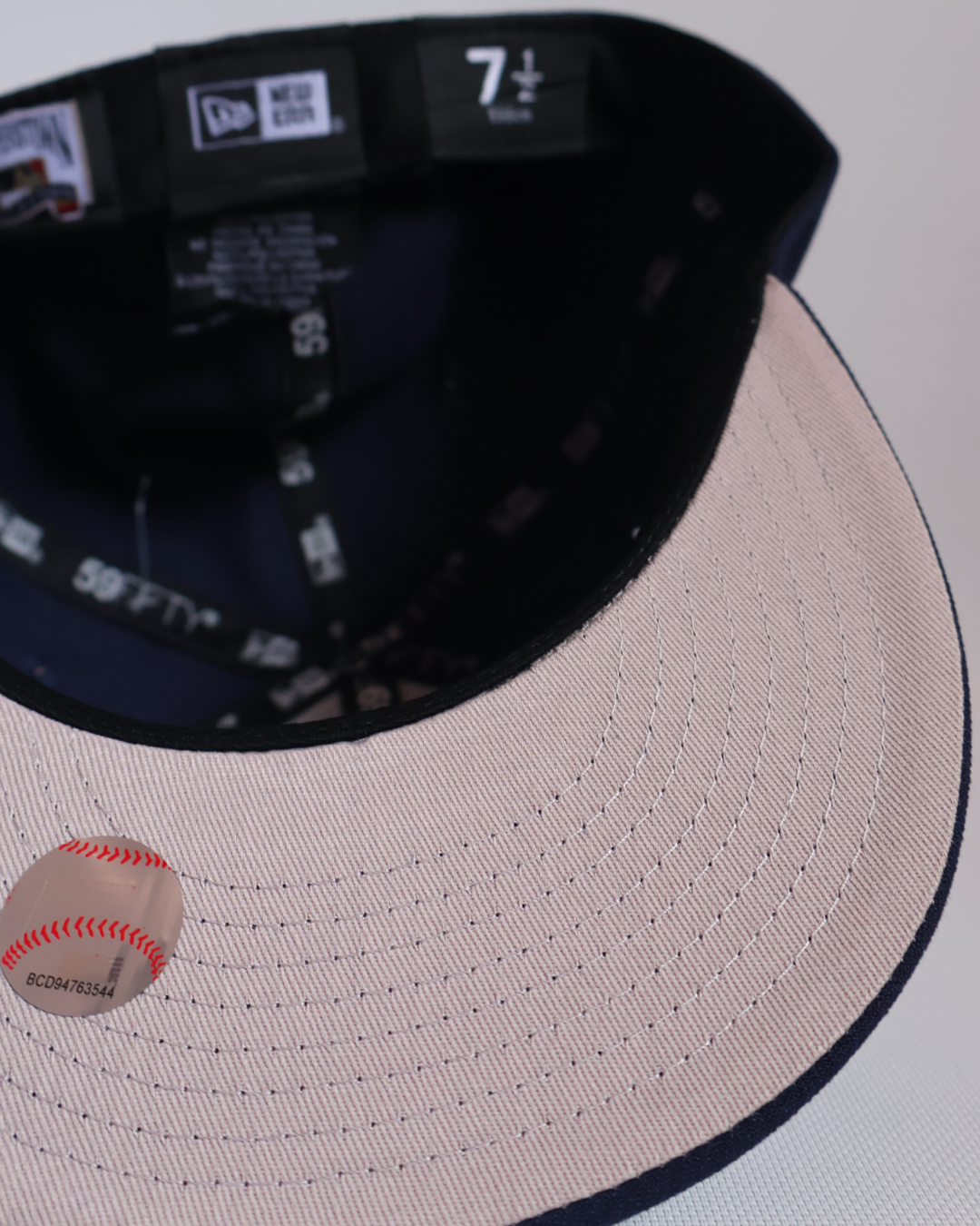 NY NAVY PLAIN FITTED HAT