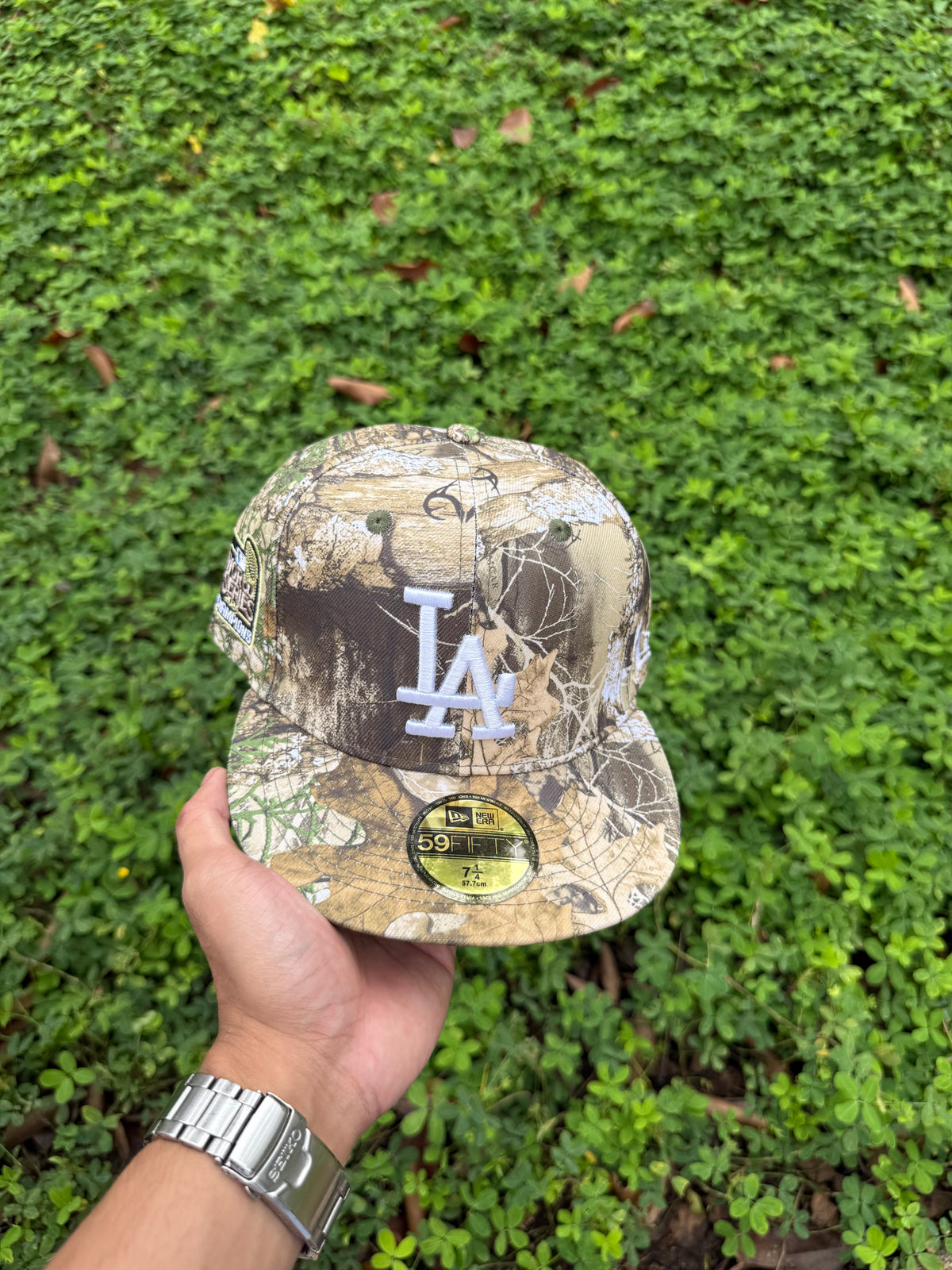 LA REALTREE FITTED HAT w SIDE PATCH
