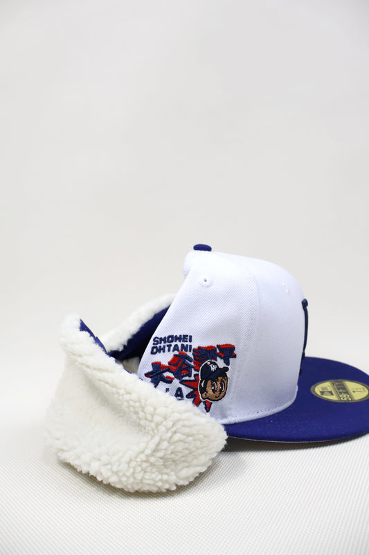 LA SNOW EAR MUFFS FITTED HAT