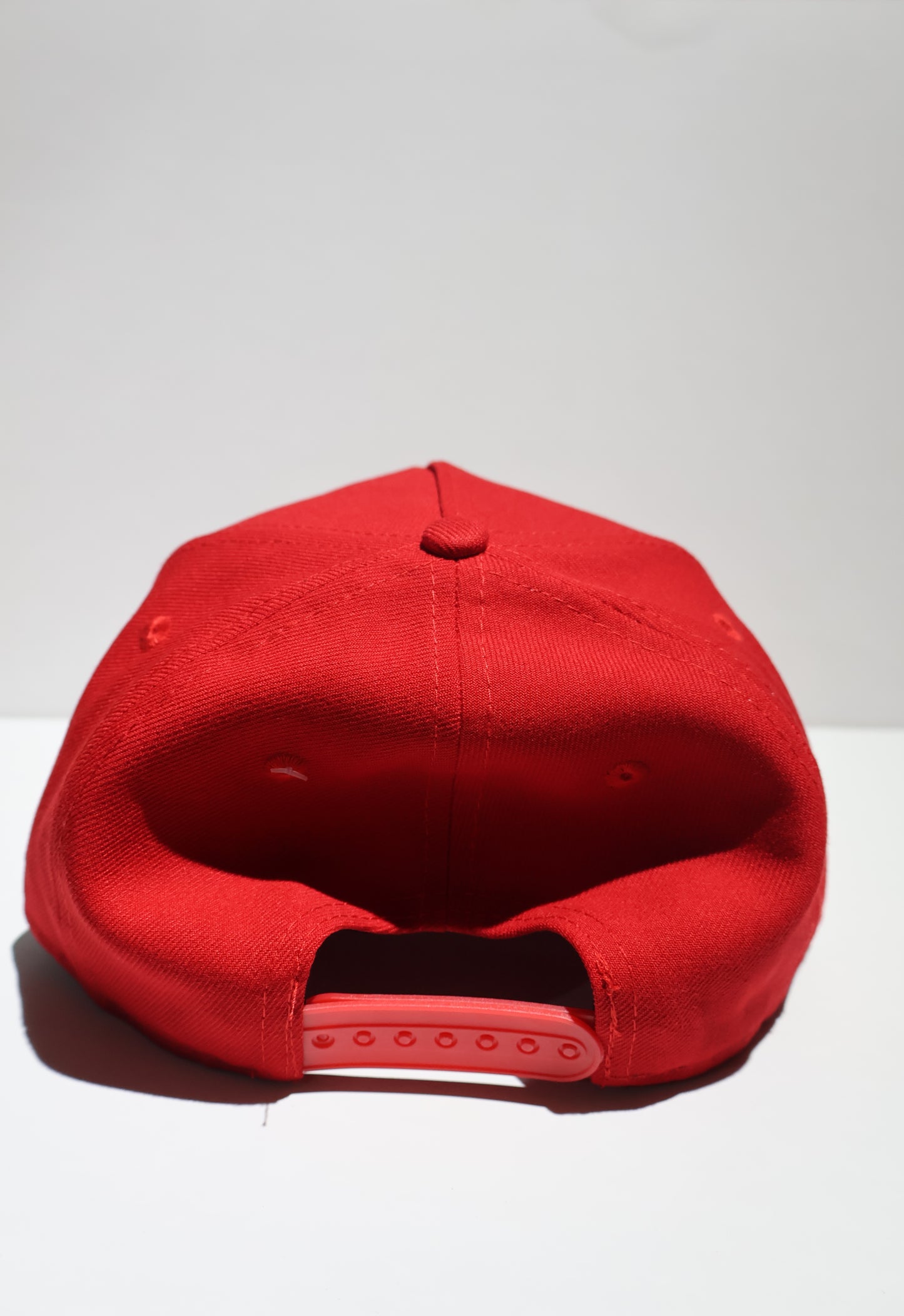 NY A-FRAME RED SNAPBACK
