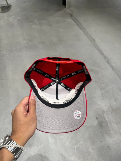 NY RED A FRAME SNAPBACK