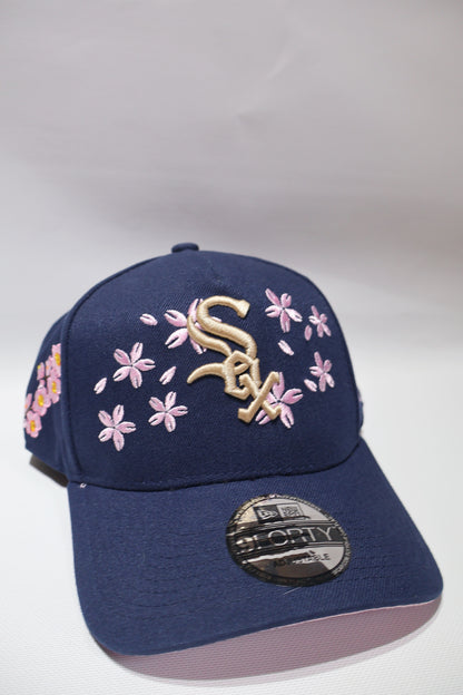 SOX FLORAL NAVY A FRAME HAT