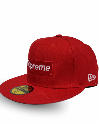 SUPREME RINGS BOX LOGO FITTED