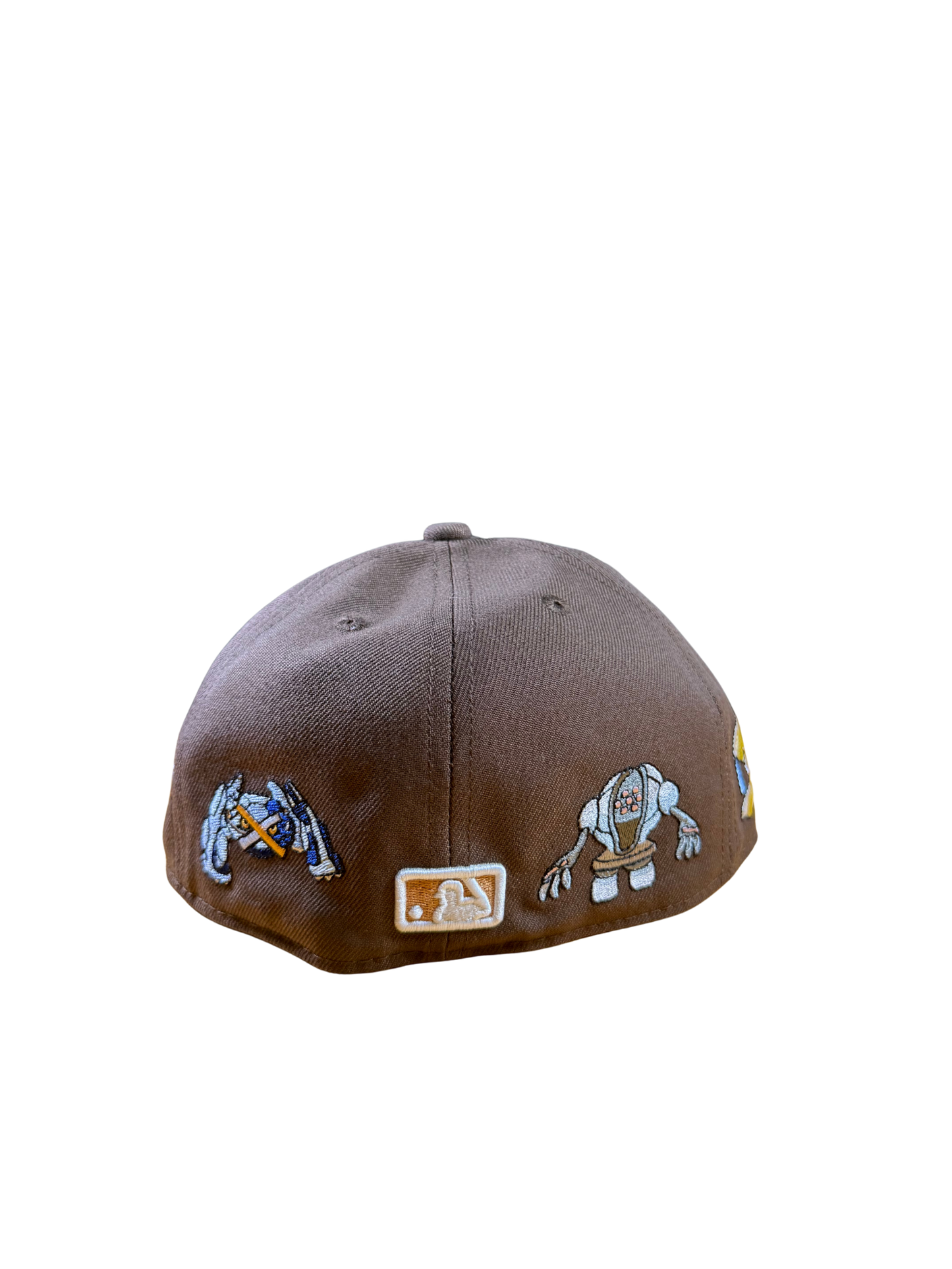 NY POKEMON BROWN FITTED HAT