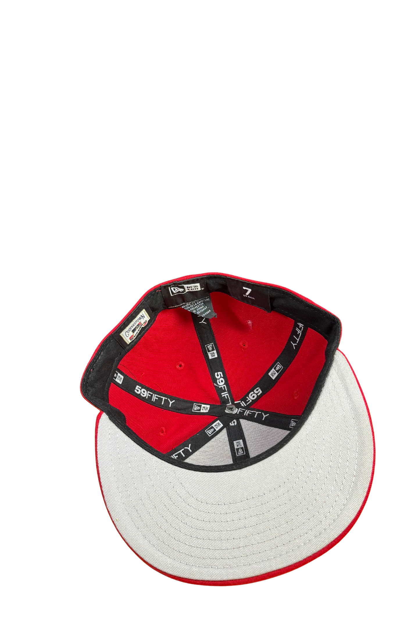 NOT LIKE US RED FITTED HAT
