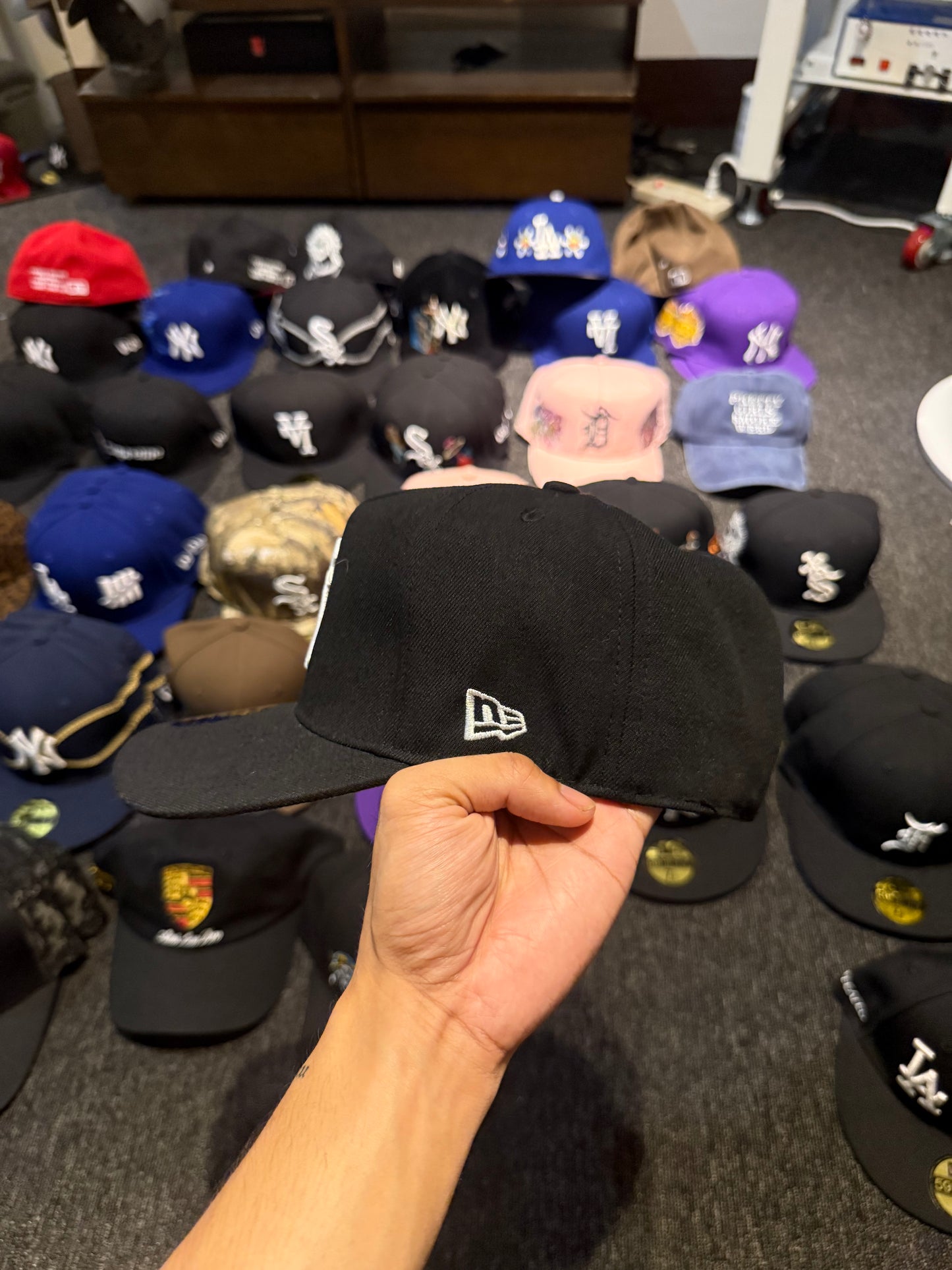 NY A FRAME FITTED HAT 7 3/8