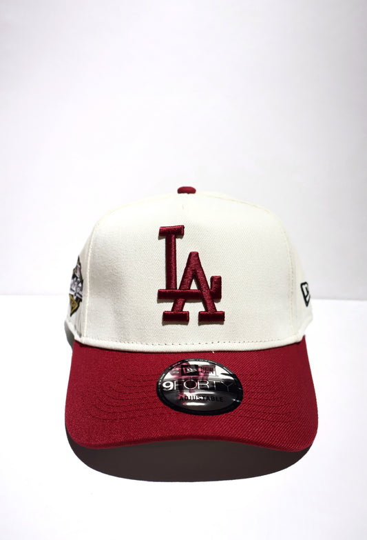 LA CREAM AND RED A FRAME