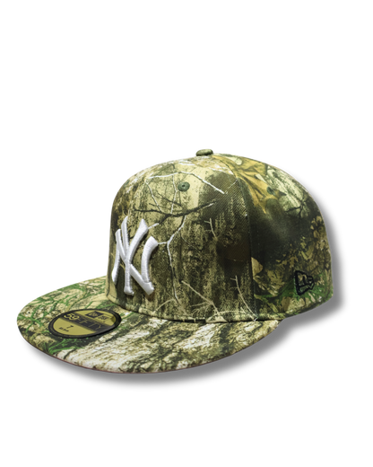 NY REALTREE FITTED HAT W SIDEPATCH