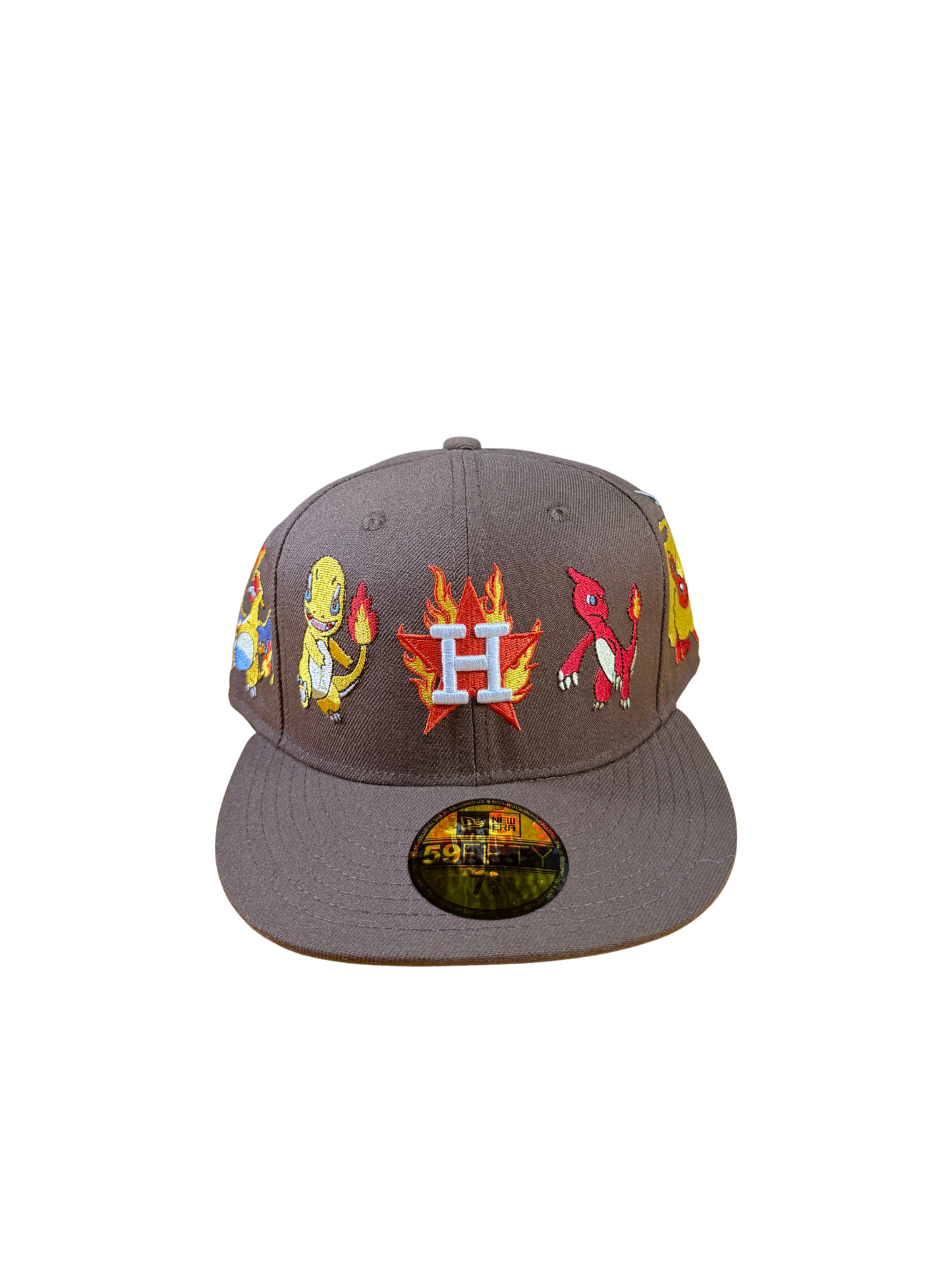 HOUSTON POKEMON FLAMES FITTED