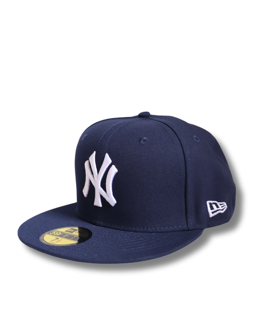 NY NAVY PLAIN FITTED HAT