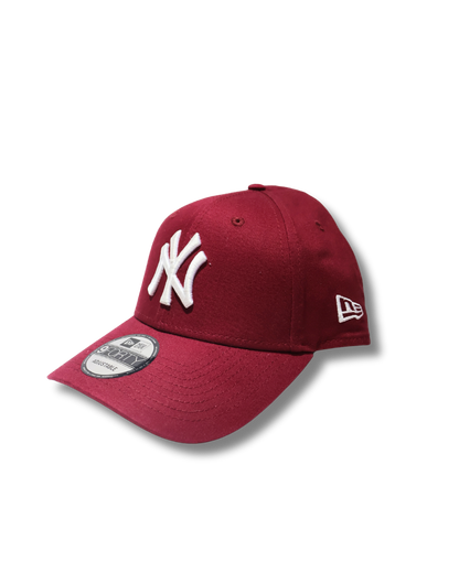 NY BURGUNDY STRUCTURED HAT NE
