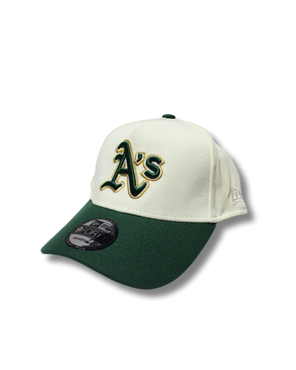 A TWO TONE W SIDEPATCH A FRAME SNAPBACK