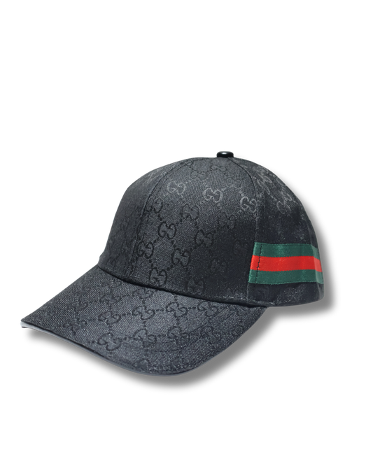 GUCCI MONOGRAM BLACK HAT