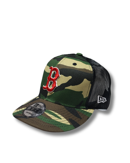 BOSTON CAMOU TRUCKER HAT