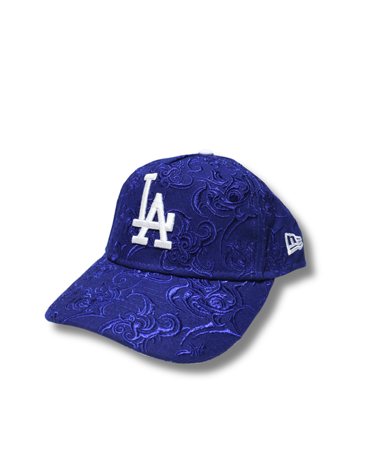LA BLUE TONAL EMBROIDERY A FRAME SNAPBACK