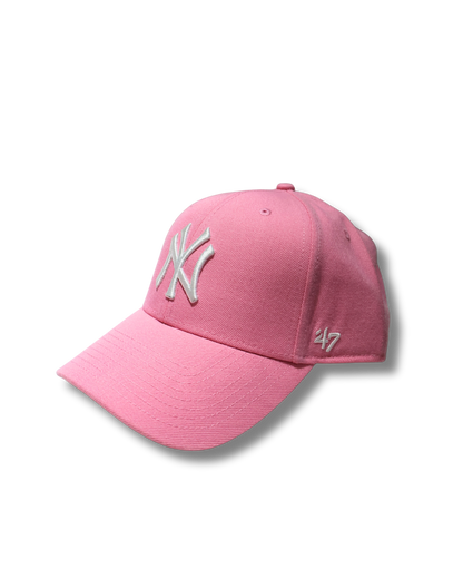 NY PINK STRUCTURED 47 HAT