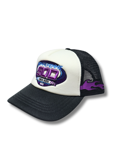 HOMME FEMME RACING TRUCKER HAT