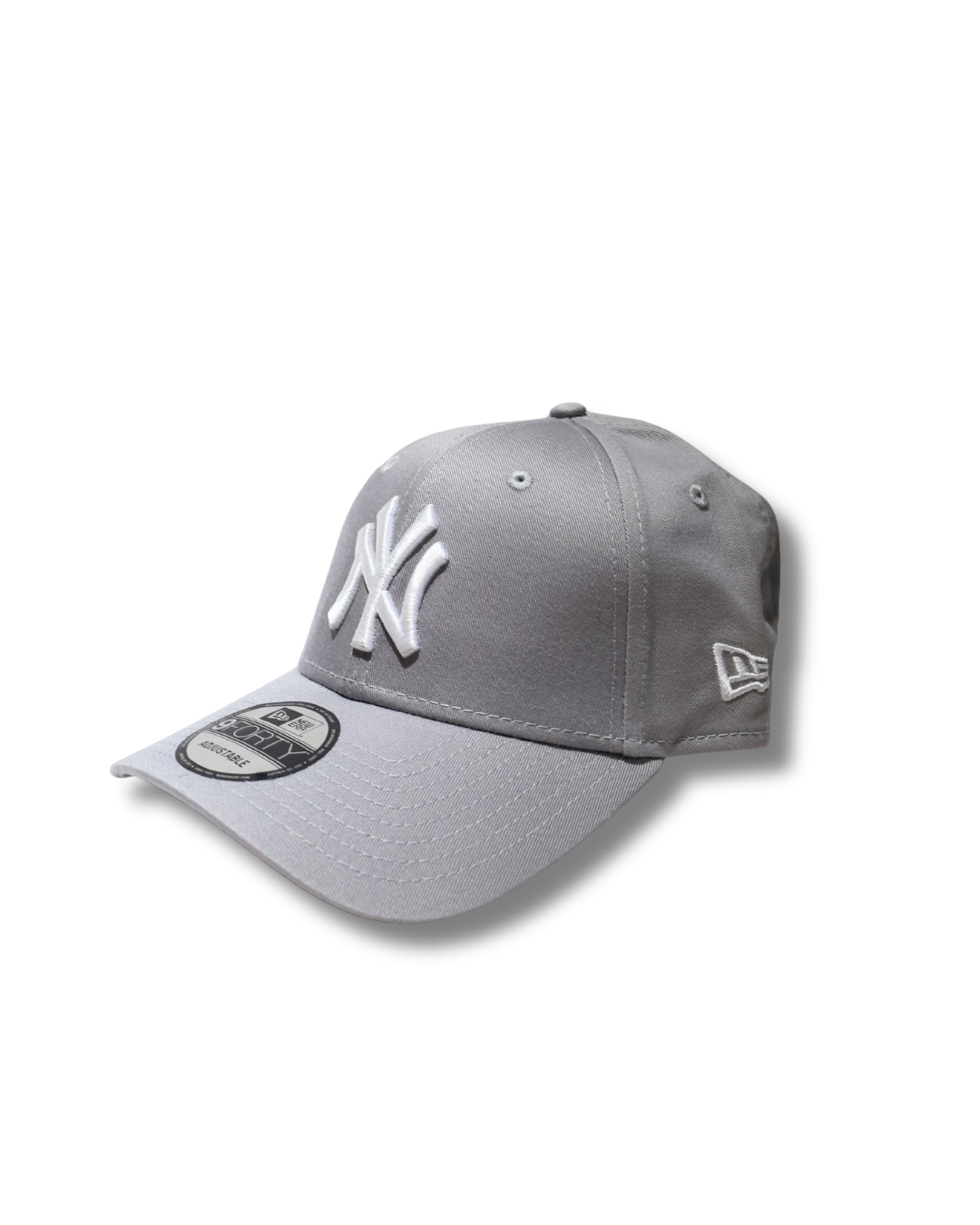 NY GRAY 9FORTY STRUCTURED STRAPBACK