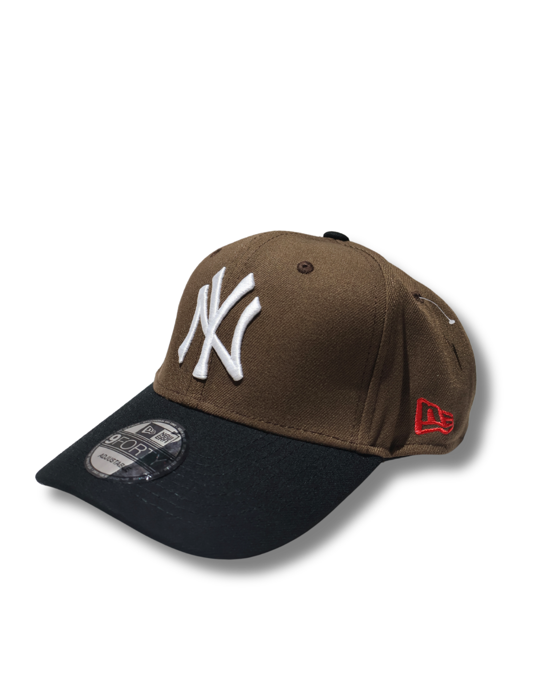 NY TWO TONE BROWN A FRAME SNAPBACK