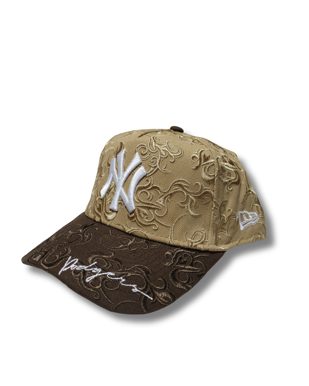 NY TONAL EMBROIDERY A FRAME HAT