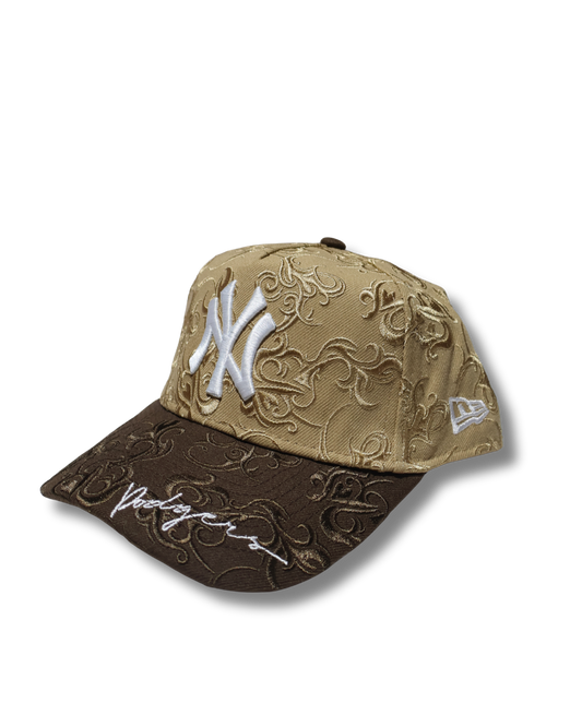 NY TONAL EMBROIDERY A FRAME HAT