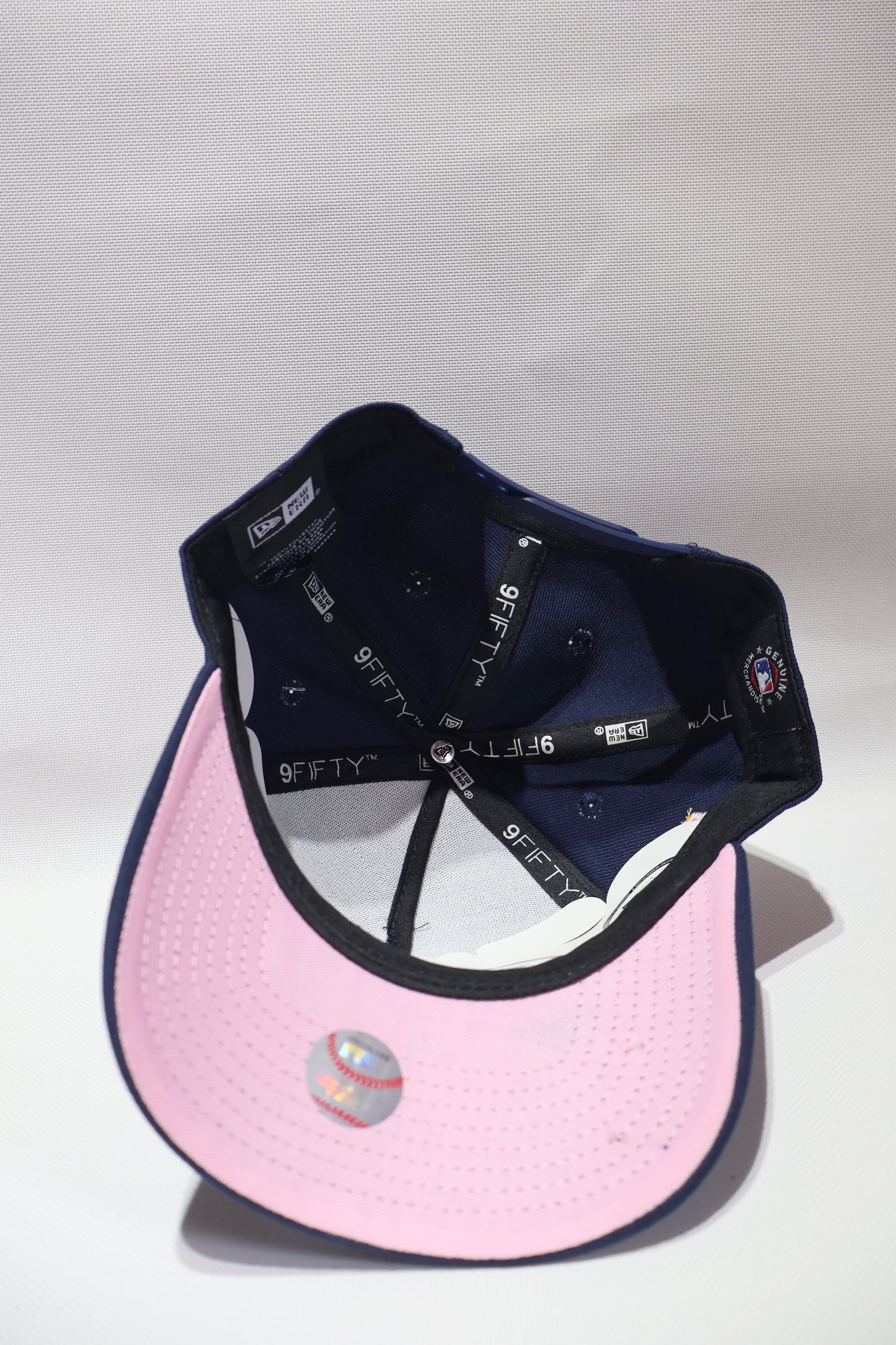 NY FLORAL NAVY A FRAME HAT