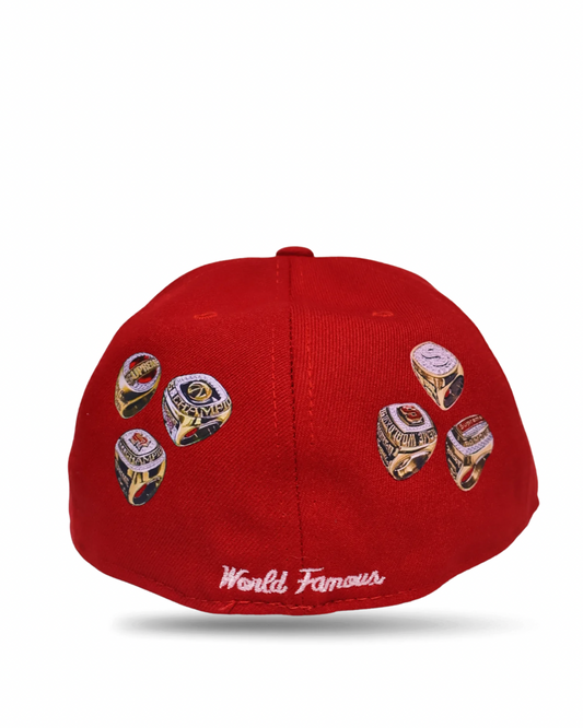 SUPREME RINGS BOX LOGO FITTED