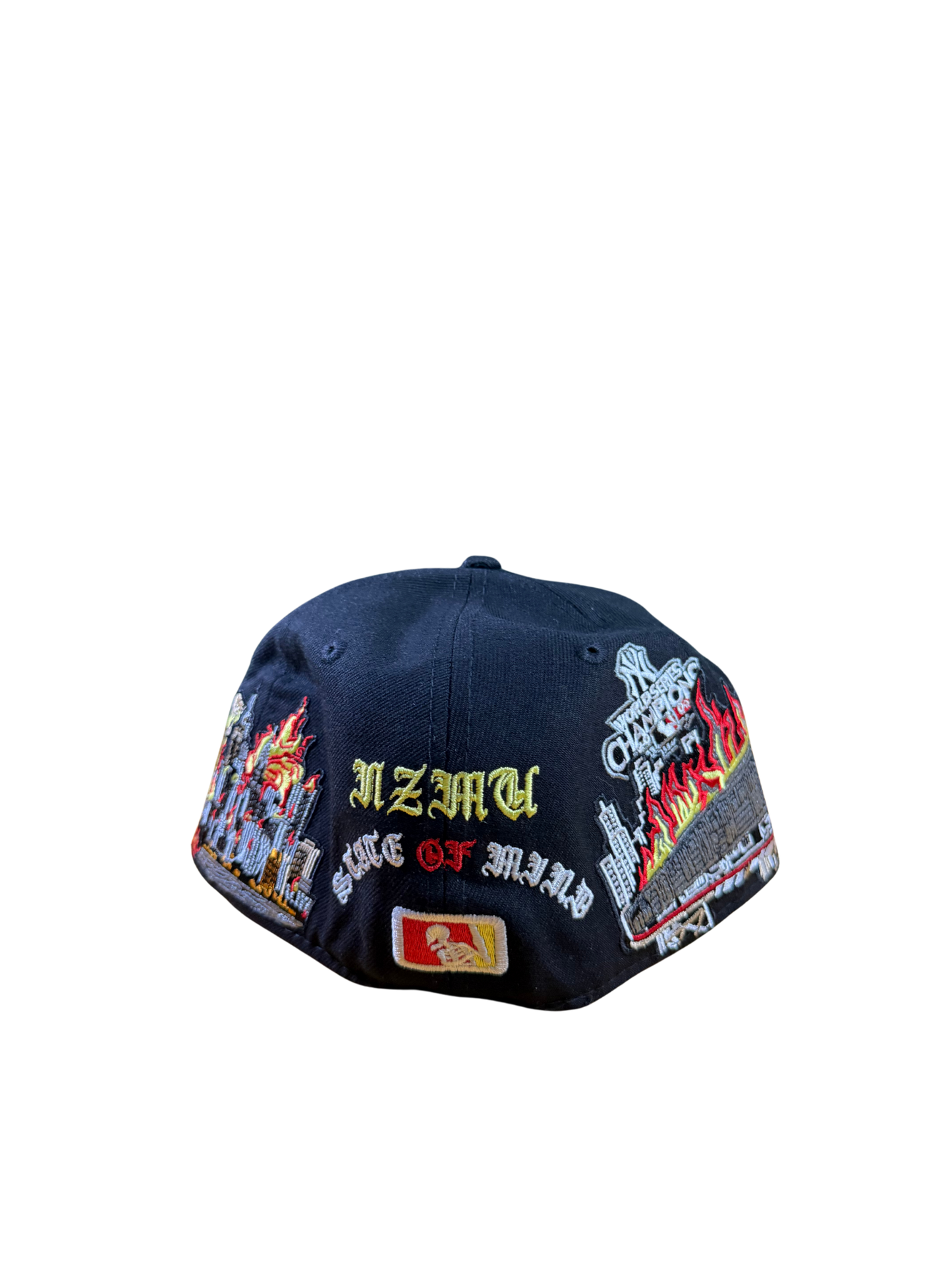 NY NZMU BLACK FITTED HAT
