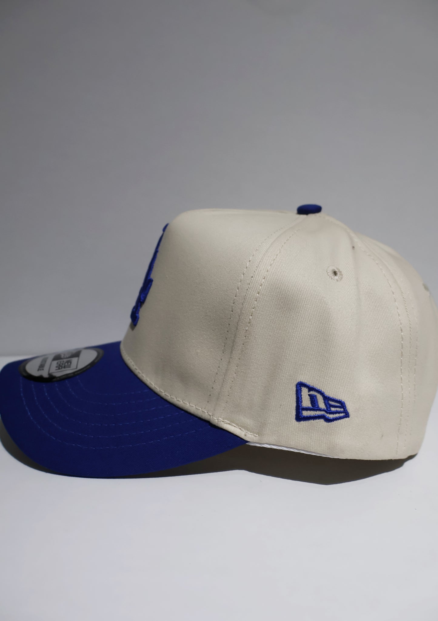 LA TWO TONE BLUE A-FRAME SNAPBACK