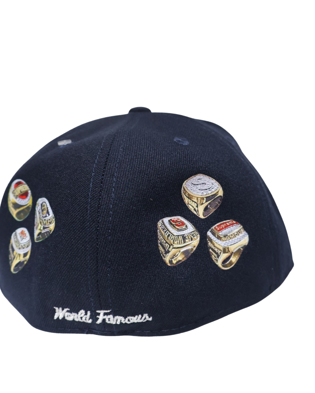 SUPREME RINGS BOX LOGO FITTED