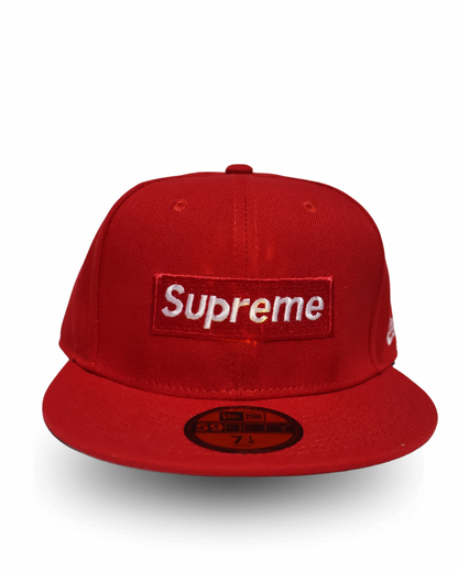 SUPREME RINGS BOX LOGO FITTED