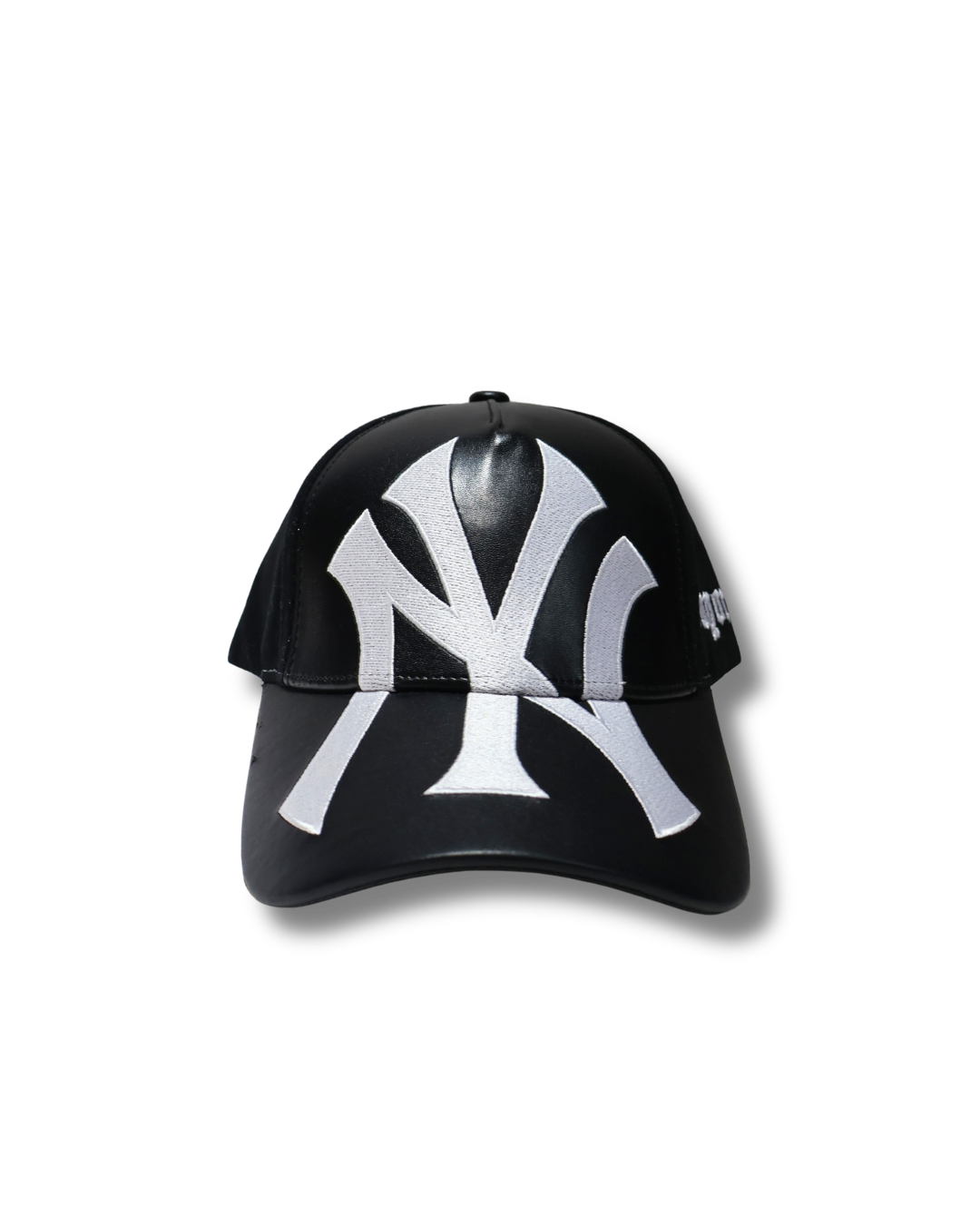 LEATHER NY BIG LOGO STRAPBACK
