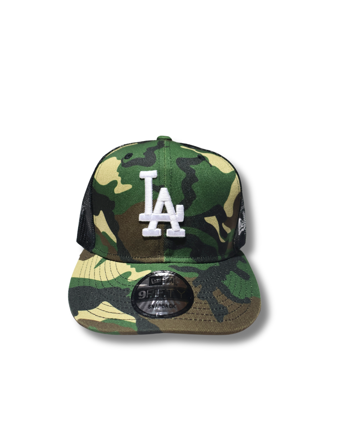 LA CAMOU TRUCKER HAT