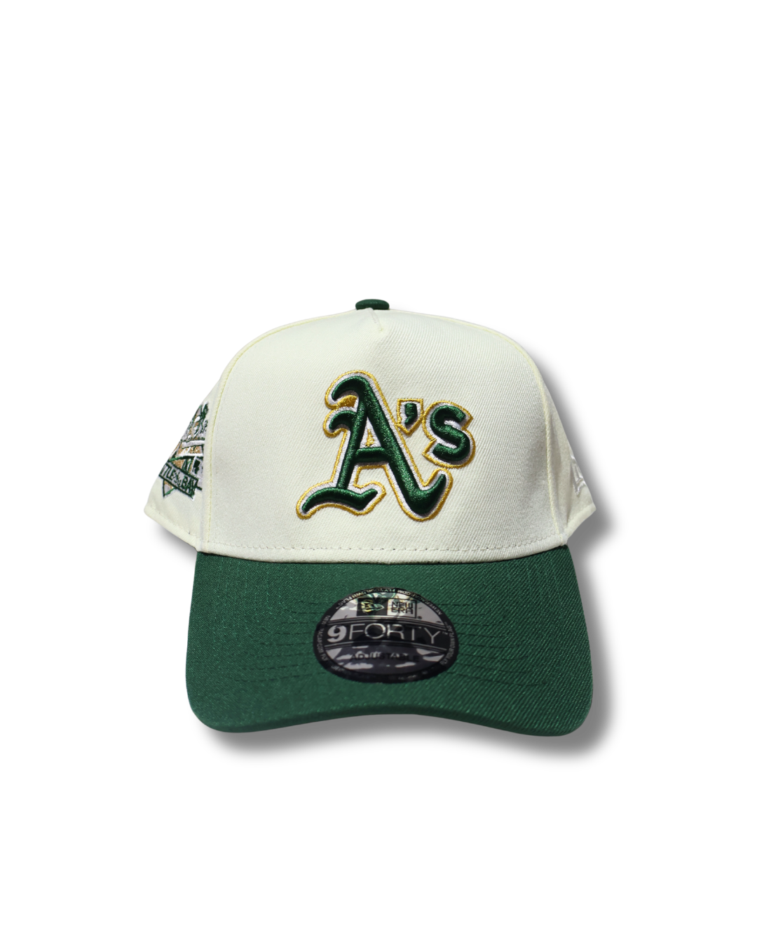 A TWO TONE W SIDEPATCH A FRAME SNAPBACK