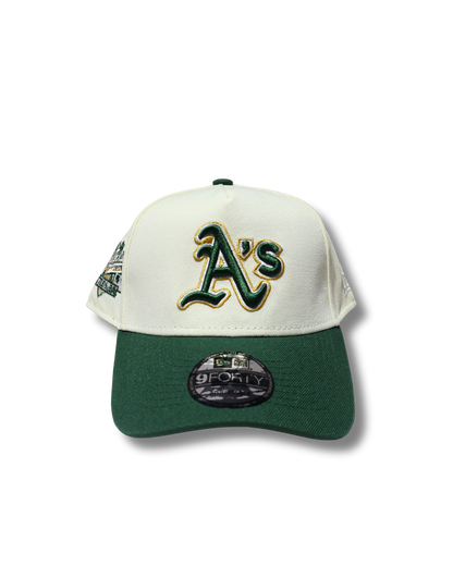 A TWO TONE W SIDEPATCH A FRAME SNAPBACK