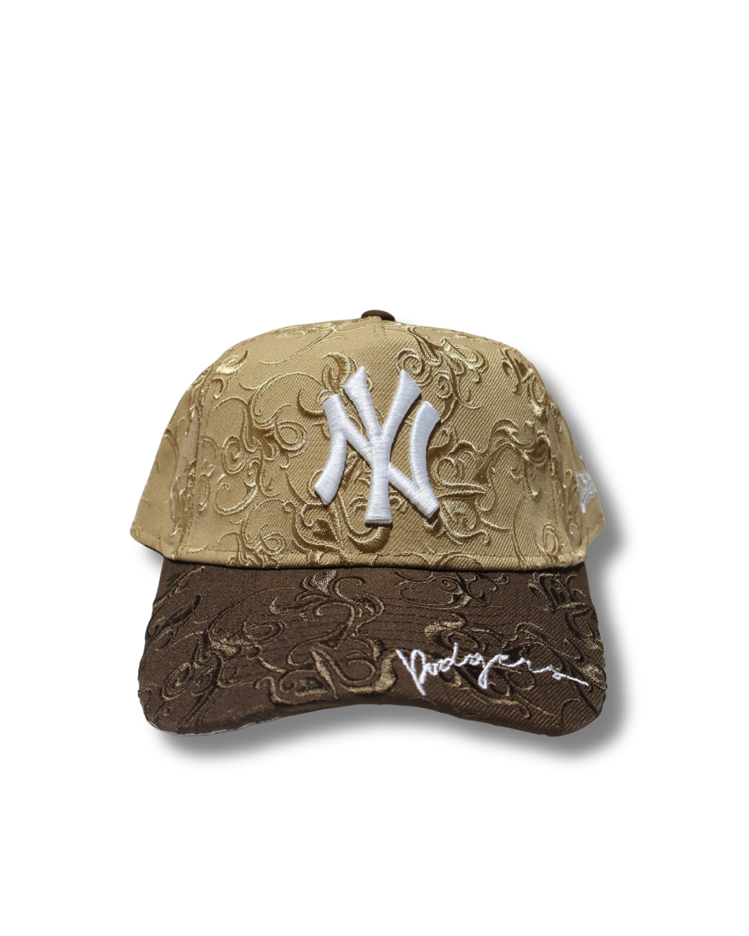 NY TONAL EMBROIDERY A FRAME HAT