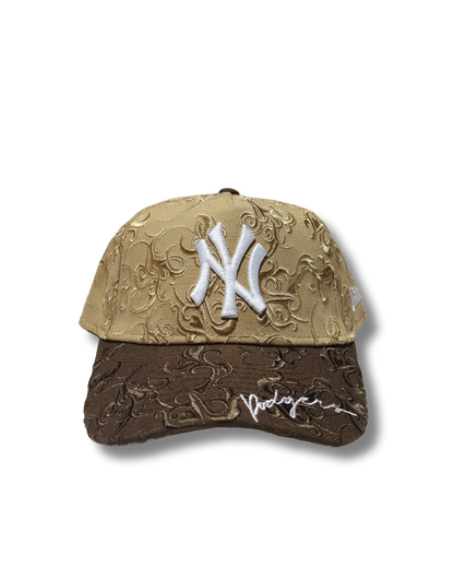NY TONAL EMBROIDERY A FRAME HAT