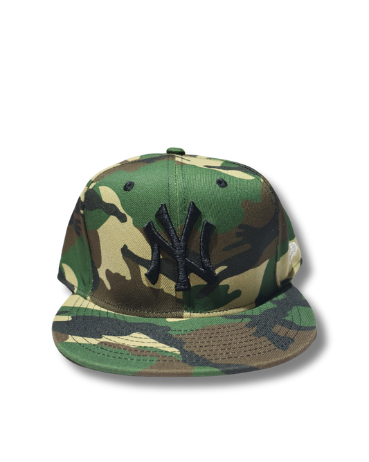 NY PLAIN CAMOU FITTED HAT