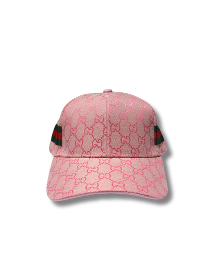 GUCCI MONOGRAM PINK HAT