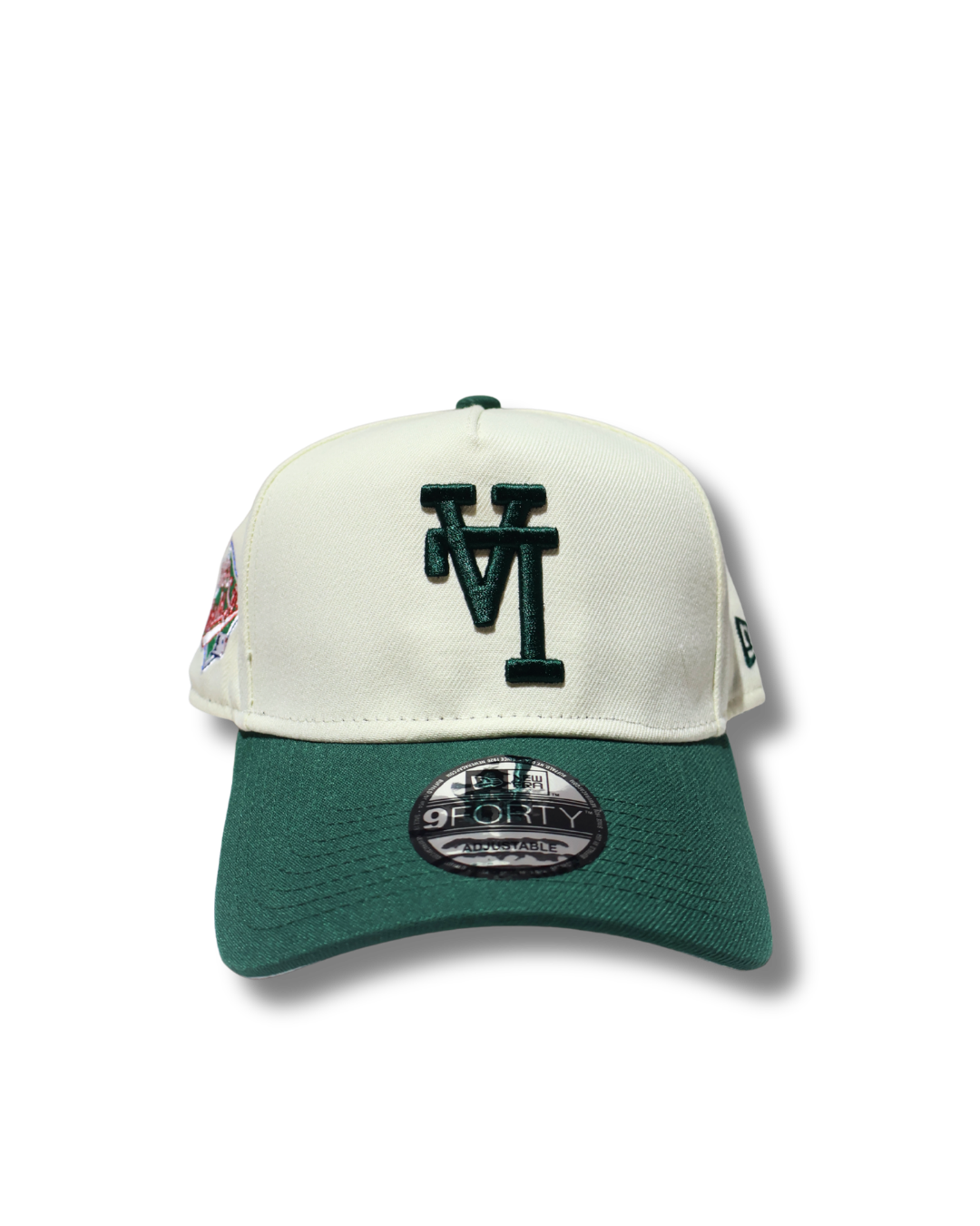 LA TWO TONE GREEN A FRAME SNAPBACK