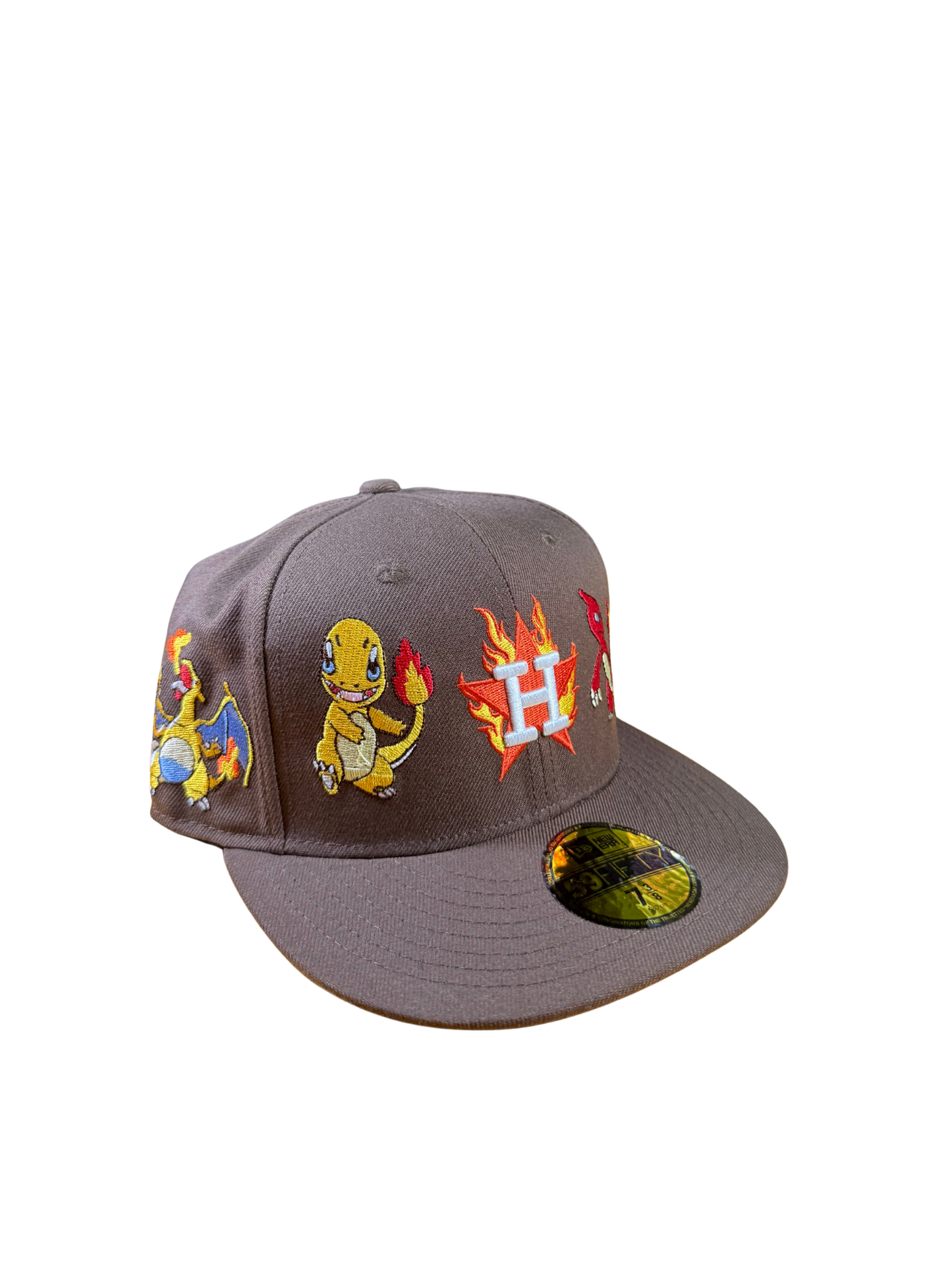 HOUSTON POKEMON FLAMES FITTED