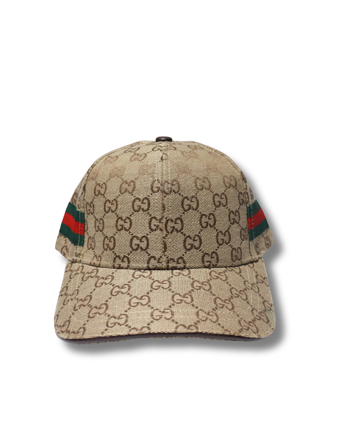 GUCCI MONOGRAM BROWN HAT