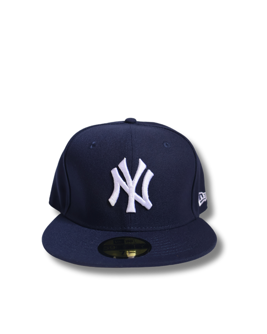 NY NAVY PLAIN FITTED HAT
