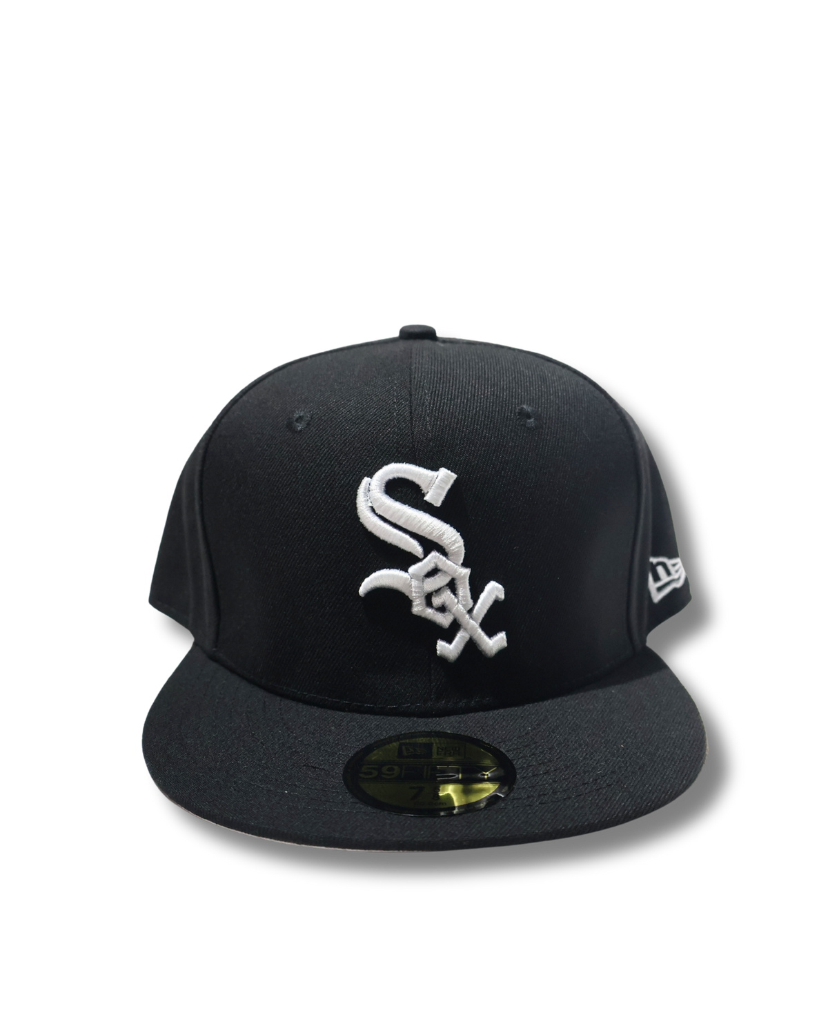 SOX PLAIN BLACK FITTED HAT