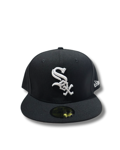 SOX PLAIN BLACK FITTED HAT