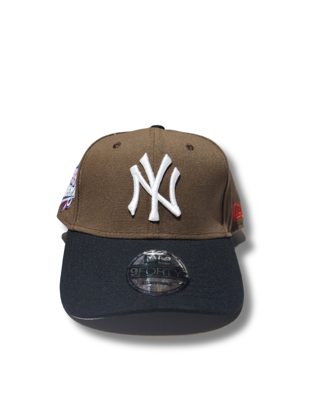 NY TWO TONE BROWN A FRAME SNAPBACK